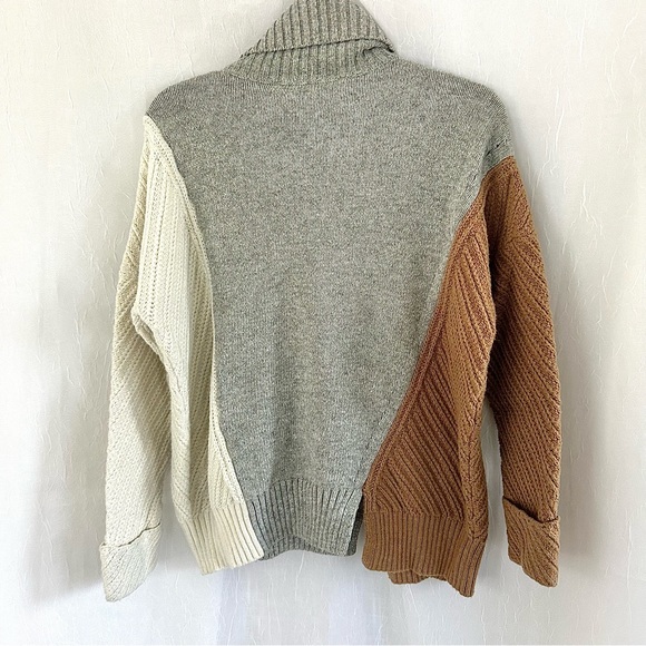 French Connection High Neck Sweater Blouse Small - Picture 13 of 14